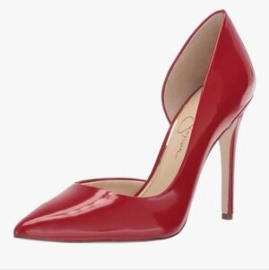 Jessica Simpson Womens Prizma Pump Red
